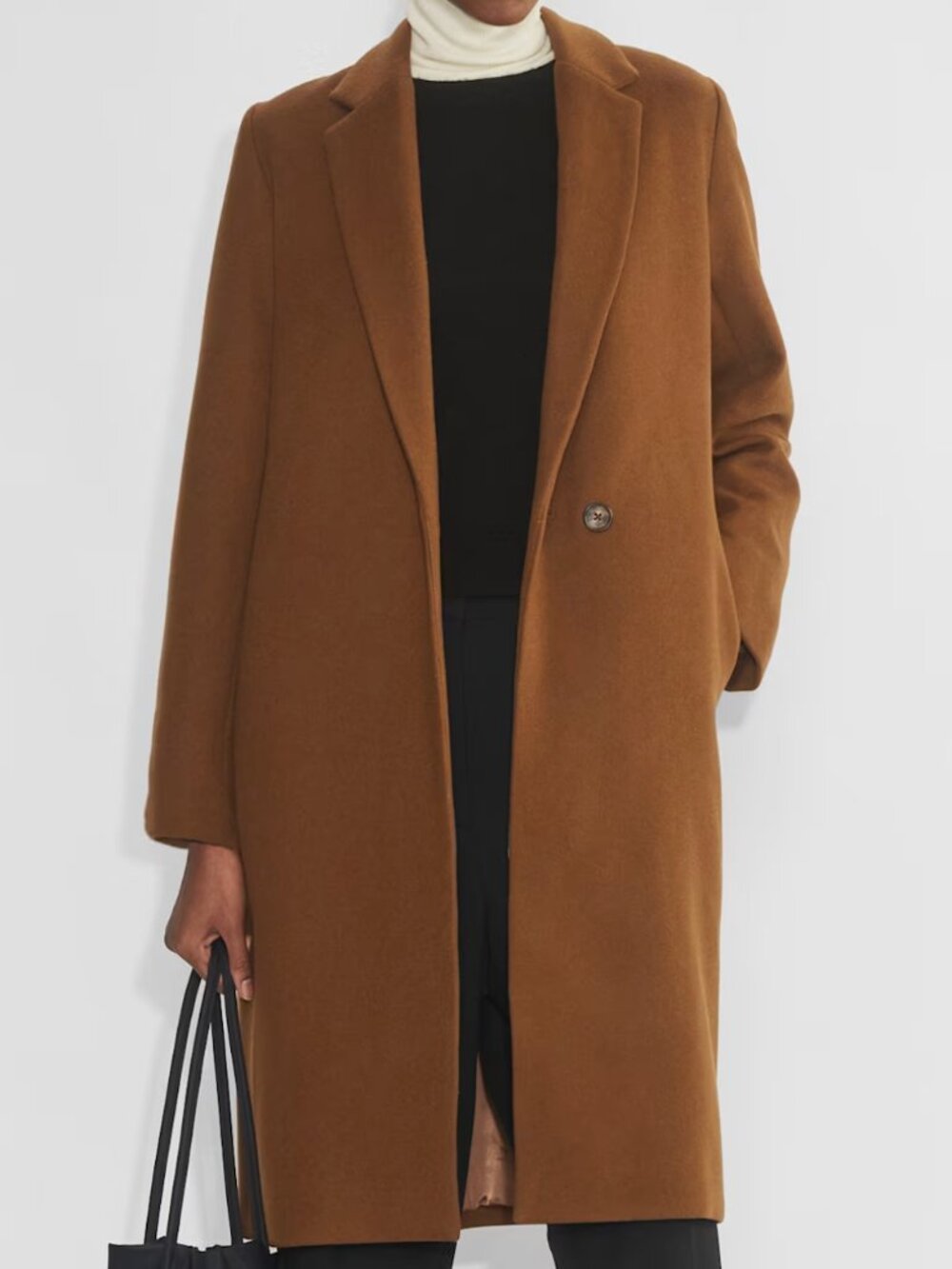 ARITZIA BABTON The Stedman Coat in the Color Cigar
